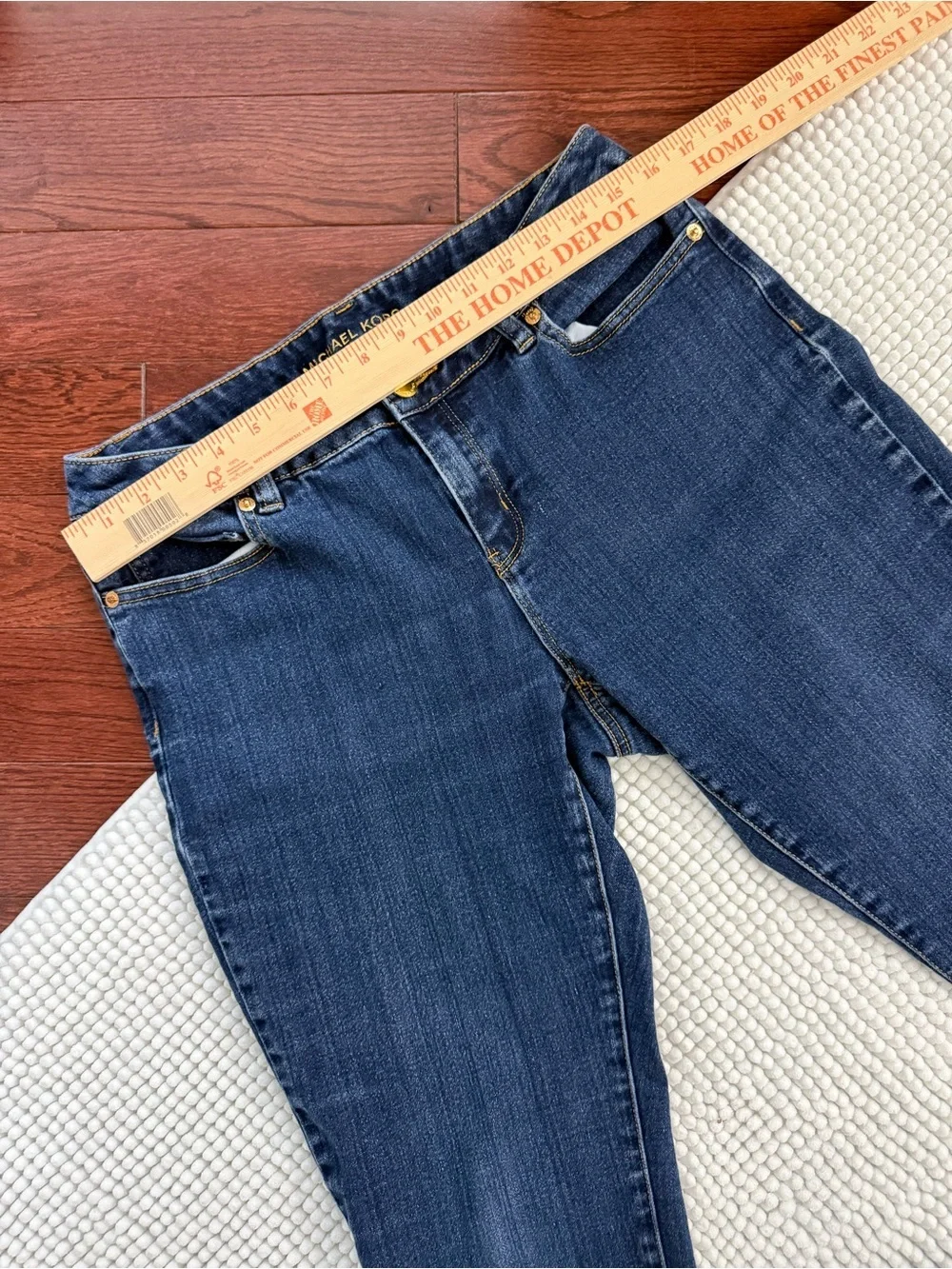 Michael Kors Indigo Stretch Skinny Jeans